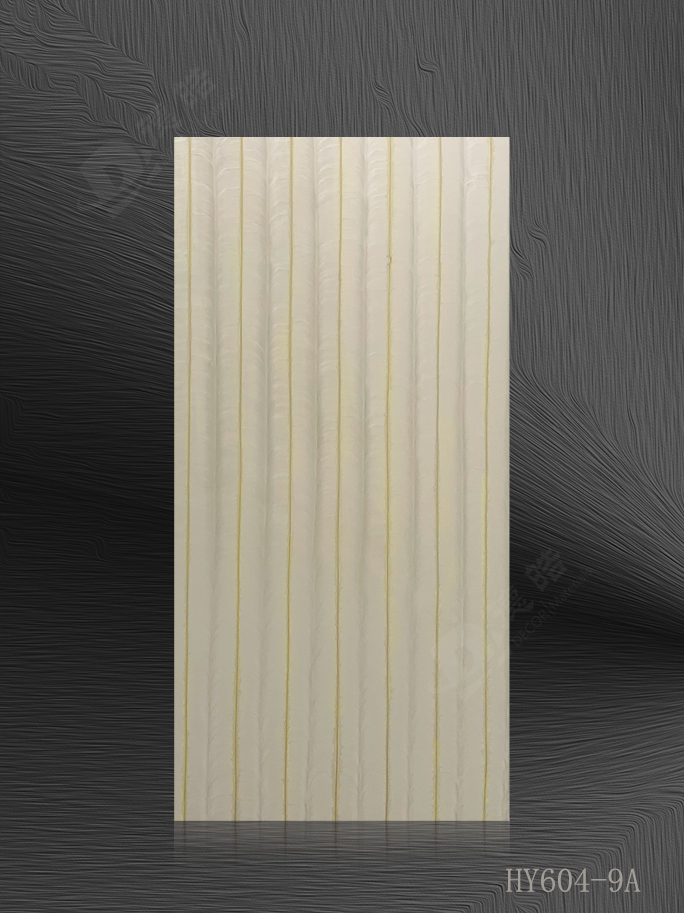Vertical  hy604-9a resin decorative panel